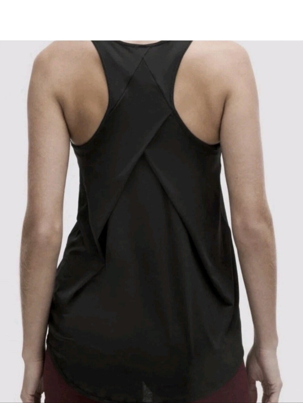 lululemon athletica Black Twist-Back Racerback Tank - Women